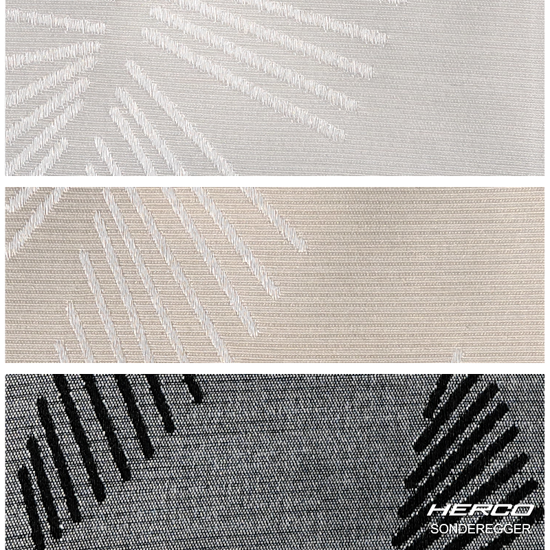 Musterschal zu 6449 "FROND"